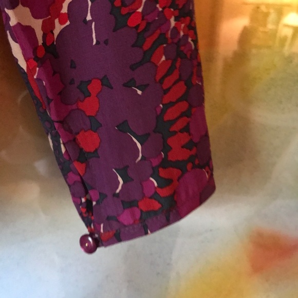 Trina Turk Silk Blouse - Picture 6 of 12